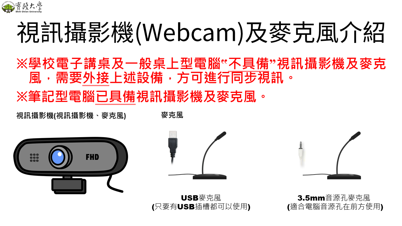 視訊攝影機(Webcam)及麥克風介紹-1